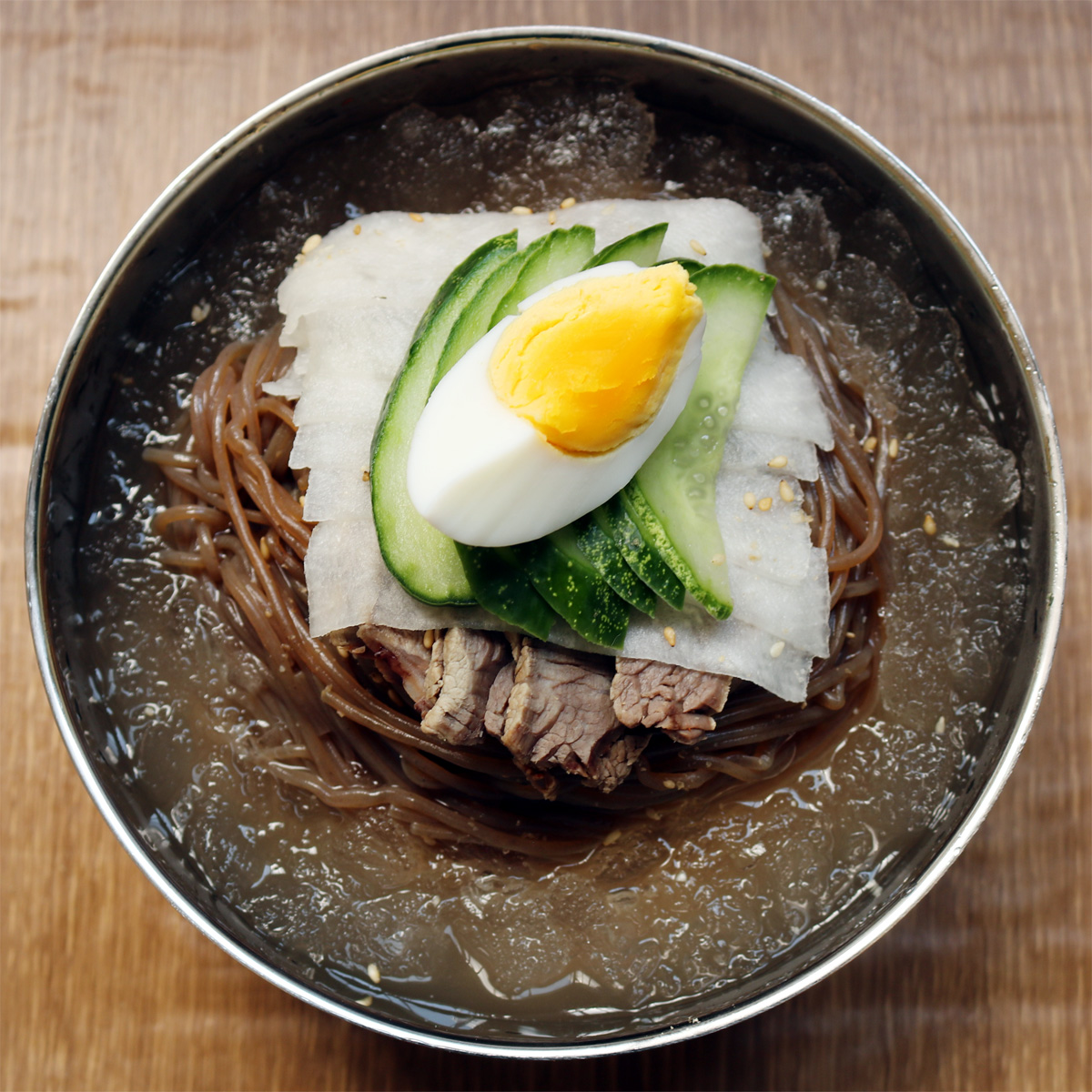 선비찬 옥천 칡물냉면 10인분+메밀물냉면 10인분 (총 냉면사리 2KgX2봉+육수20봉) 총 20인분 - 상세 이미지 3