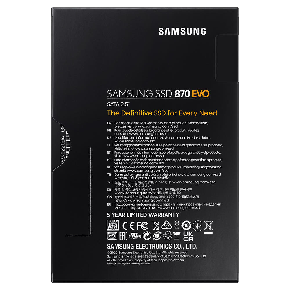 삼성 870 EVO SSD