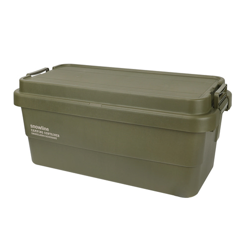 스노우라인 캠핑 컨테이너 카고박스 수납 박스 테이블 캠핑 차박 창고 65L
