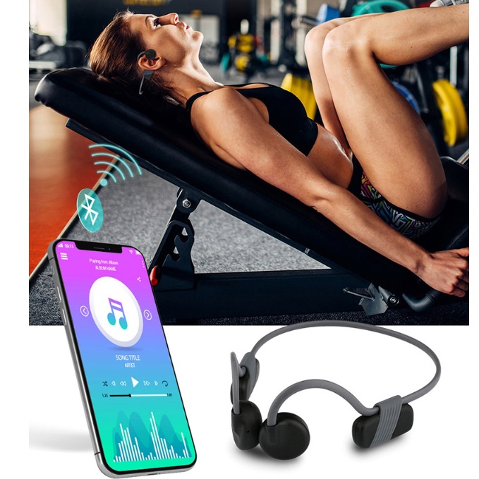 골전도헤드셋 골밀도이어폰 운동용 스포츠 블루투스 이어폰