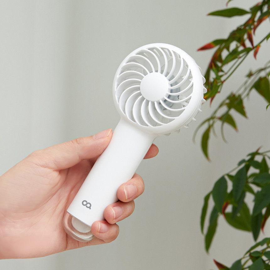 오아 반디팬 LED 무드등 무선 미니 손 선풍기