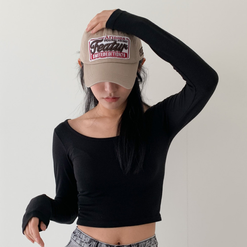 [18종/BEST] y2k 레터링 자수 빈티지 페스티벌 볼캡 모자 모음 상세 이미지 400