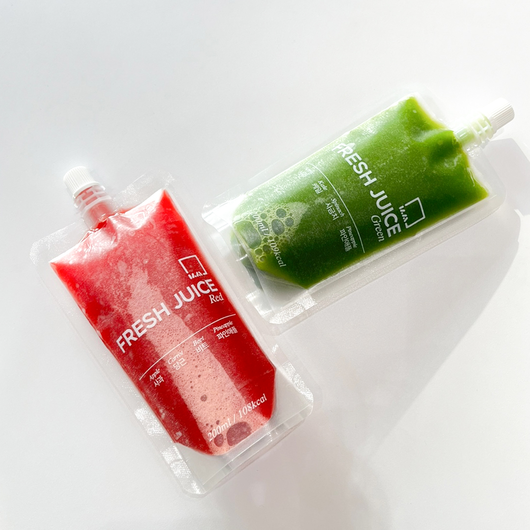 아이엠그라운드 착즙 원재료 100% 다이어트 ABC 케일 주스 저속노화 200ml 5팩