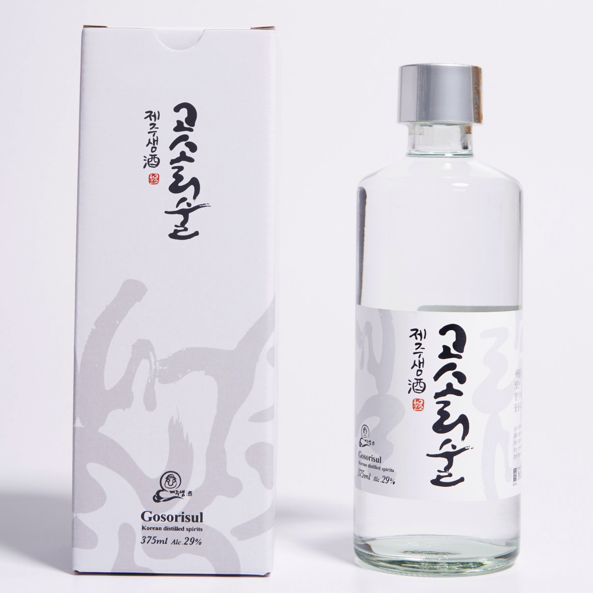 고소리술 제주 29도 375ml 소주 증류주 제주샘주(케이스포함) - 메인 이미지