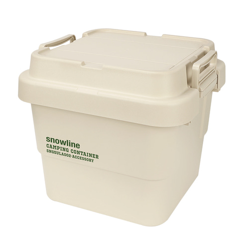 스노우라인 캠핑 컨테이너 카고박스 수납 박스 테이블 캠핑 차박 창고 65L