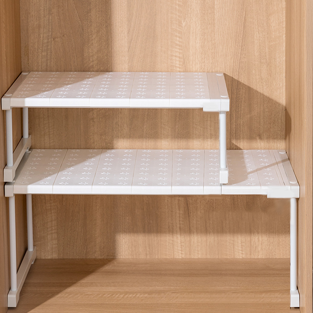 [단독] 1+1 내맘대로 길이조절 옷장 정리함 낮은 소형 수납함 옷정리트레이 옷정리함