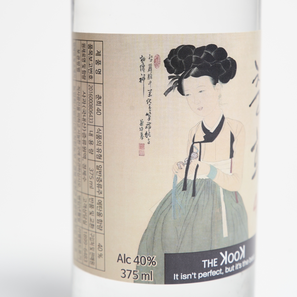 춘희 40도 375ml 사과 소주 증류주 착한농부 예천주(케이스포함) - 상세 이미지 4
