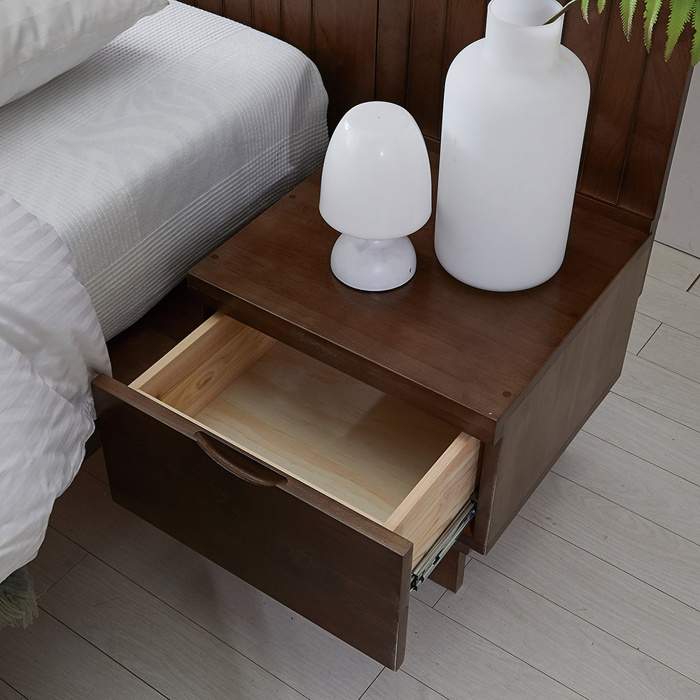 쏠앤까사 시드니 원목 평상 저상 호텔형 침대프레임 슈퍼싱글