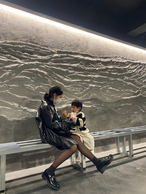 임산부 바이커 팬츠 (5부 레깅스) 상세 이미지 7