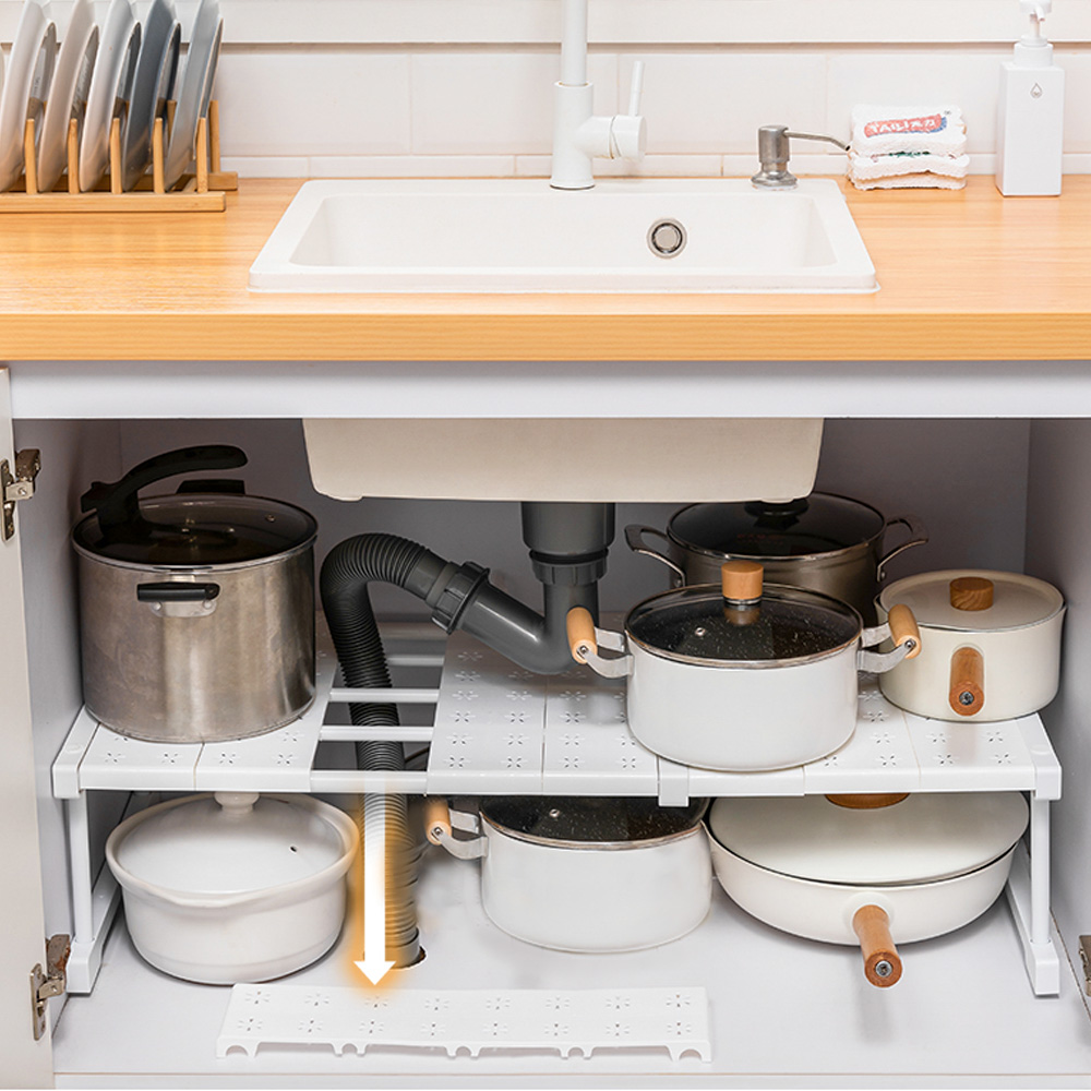 [단독] 1+1 내맘대로 길이조절 옷장 정리함 낮은 소형 수납함 옷정리트레이 옷정리함