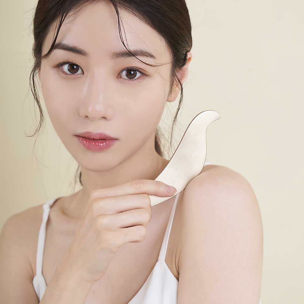 괄사 마사지기 놋향 방짜유기 림프순환 마사지 얼굴 마사지기 두피 관리