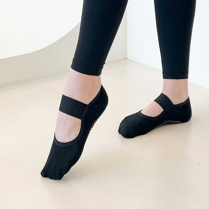 아사나 와이드 밴드 스트롱 요가 양말 필라테스 양말 필라테스삭스 상품 이미지