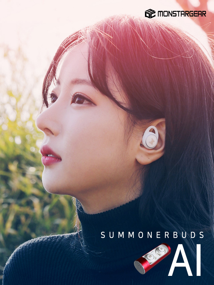 가츠 서머너 버즈 AI 블루투스 이어폰 TWS 블랙 실버 레드 리퍼 리퍼비시 - 메인 이미지