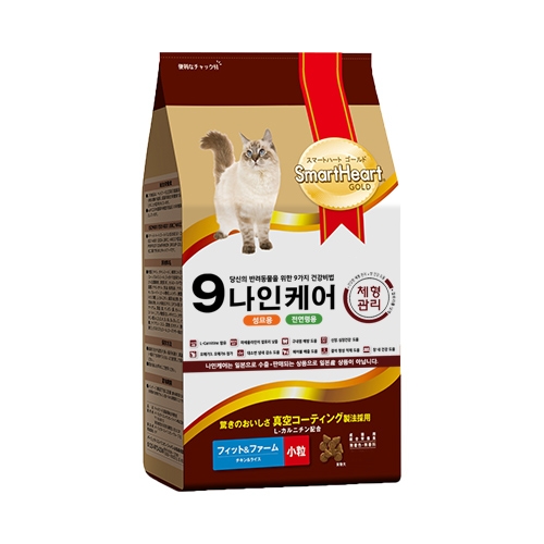 나인케어 캣 고양이 건사료 체형관리, 6kg, 1개 - 메인 이미지