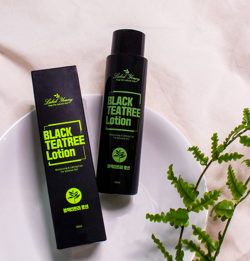 라벨영 블랙티트리 로션 150ml 순한에센스 문제성 피부진정+유수분밸런스케어 - 상품 이미지
