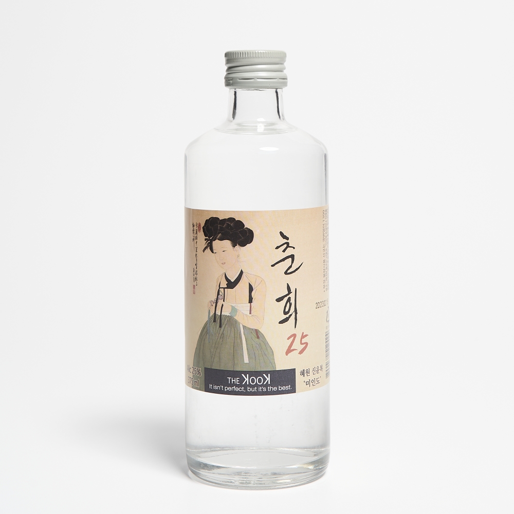 춘희 25도 375ml 사과 소주 증류주 착한농부 예천주(케이스포함) - 상세 이미지 2