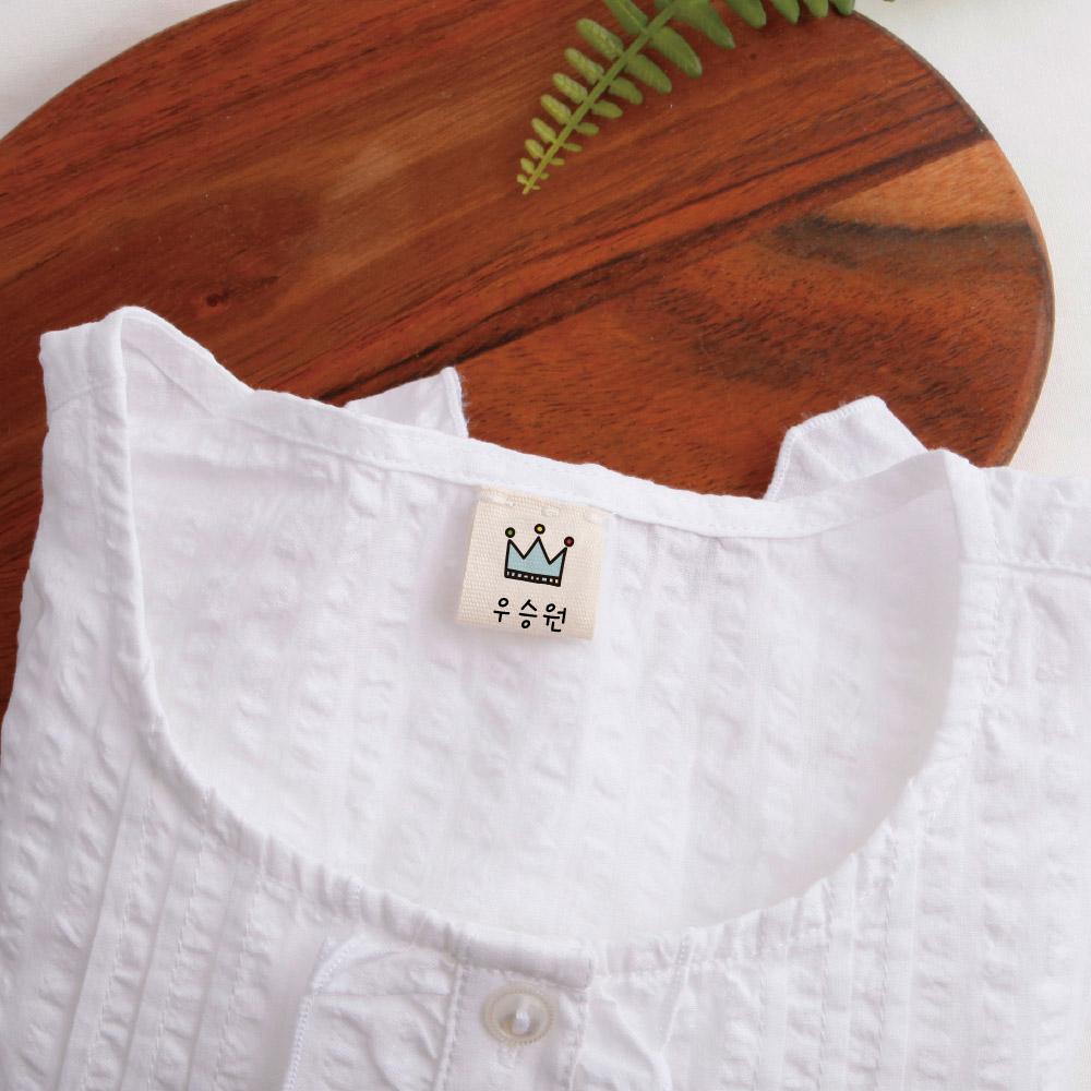 [주문제작]면라벨 컬러 Mix끼움형세로 Size 15x15mm Mix01 한글1