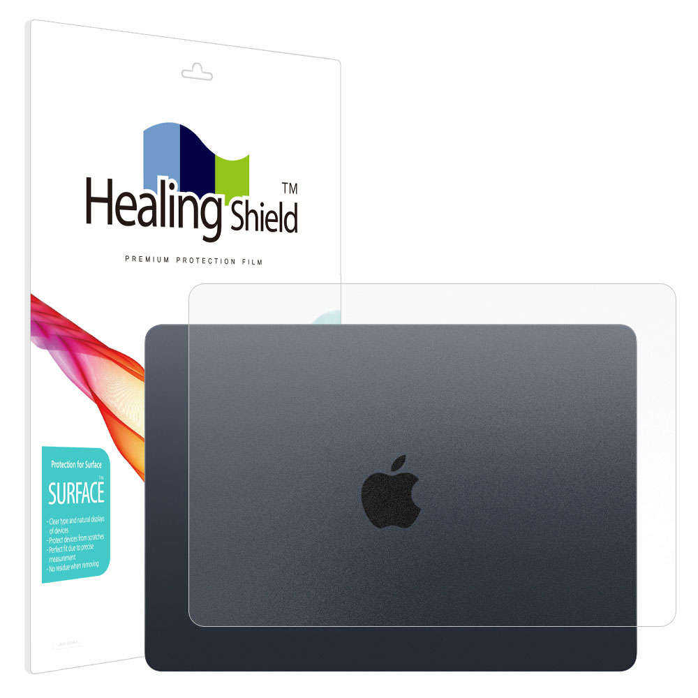 맥북에어 M2 2022 13인치 무광 상판보호필름 2매 - 상품 이미지