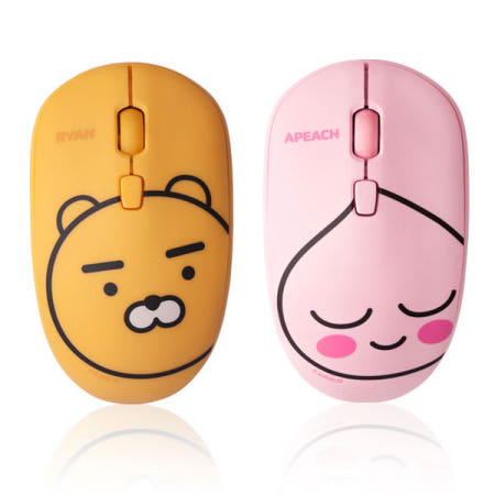 카카오프렌즈 저소음 무선마우스