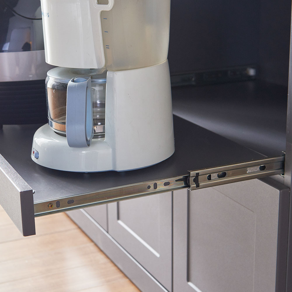 럭키 1000 와이드 다용도 렌지대 주방 수납장