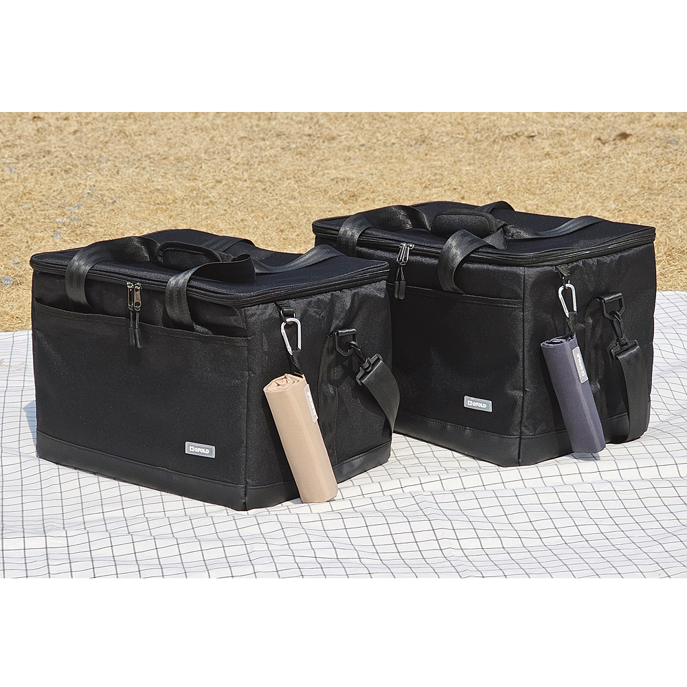 큐폴드 보냉백 장바구니 세트 아이스박스 캠핑 쿨러 가방 31L