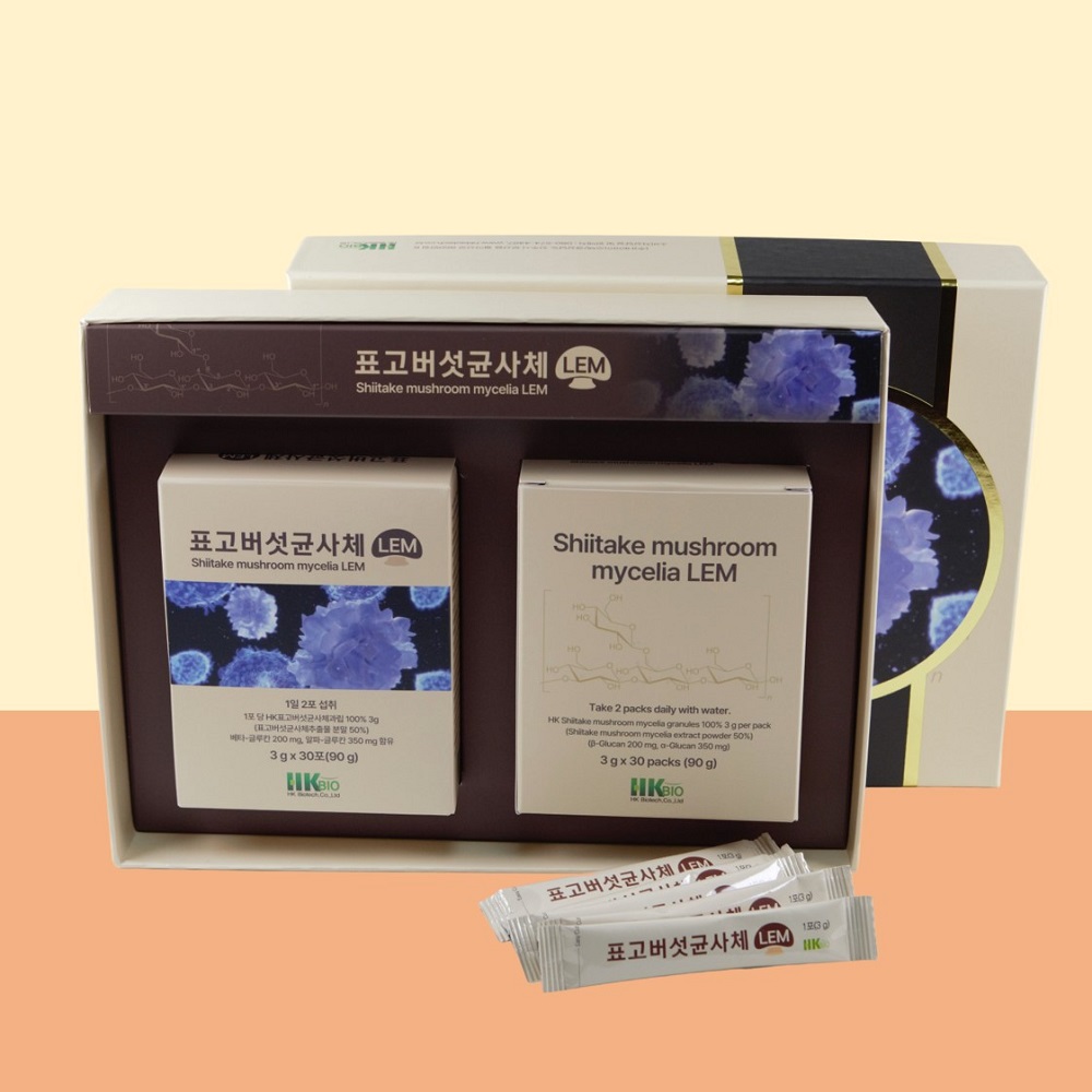 표고버섯 균사체 베타글루칸 알파글루칸 60포 제품 이미지