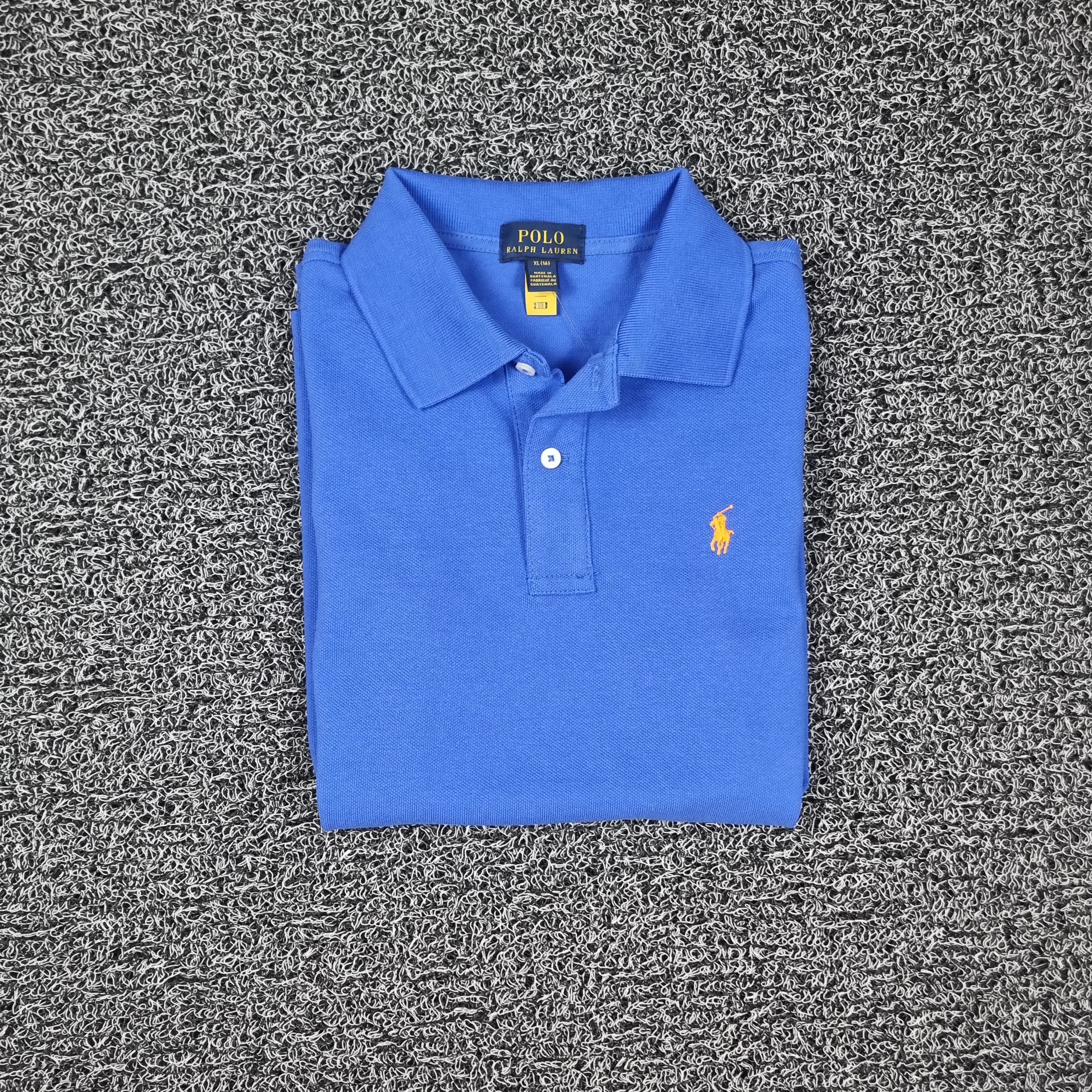 폴로 랄프로렌 걸즈 반팔 카라티 2버튼 - 상세 이미지 3