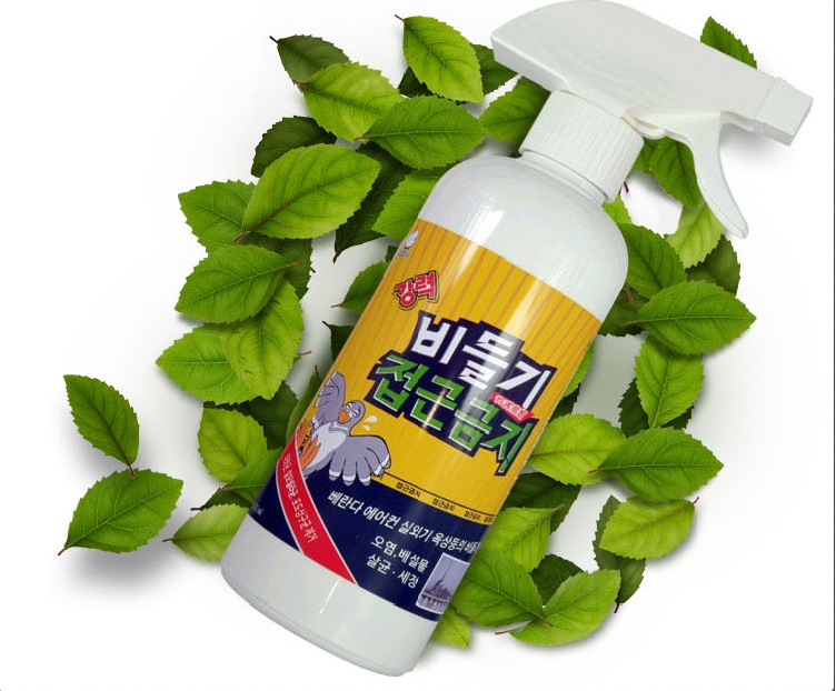 강력 깔끄미 비둘기 접근금지 500ml 비들기들이 싫어하는 냄새 조류 퇴치제 스프레이 - 상세 이미지 2