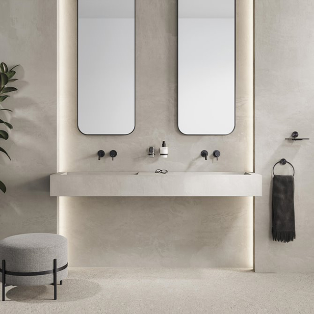 지사 OPAL 스텐 링수건걸이 건메탈 블랙 GEESA 917204-09 - 상세 이미지 3