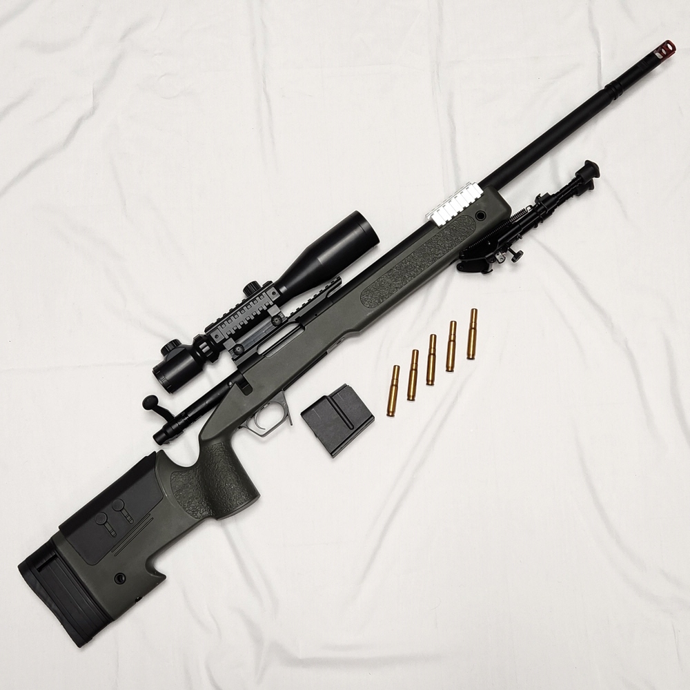 Jieying M40A5 수정탄 레밍턴 탄피배출 스나이퍼 미해병대 제식 저격소총 맥밀란