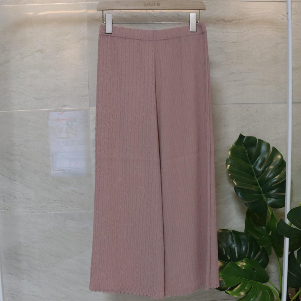 할머니바지 여름보리주름바지 8색 밴딩바지 60대70대80대90대생신 할머니옷선물 어버이날 이미지 2