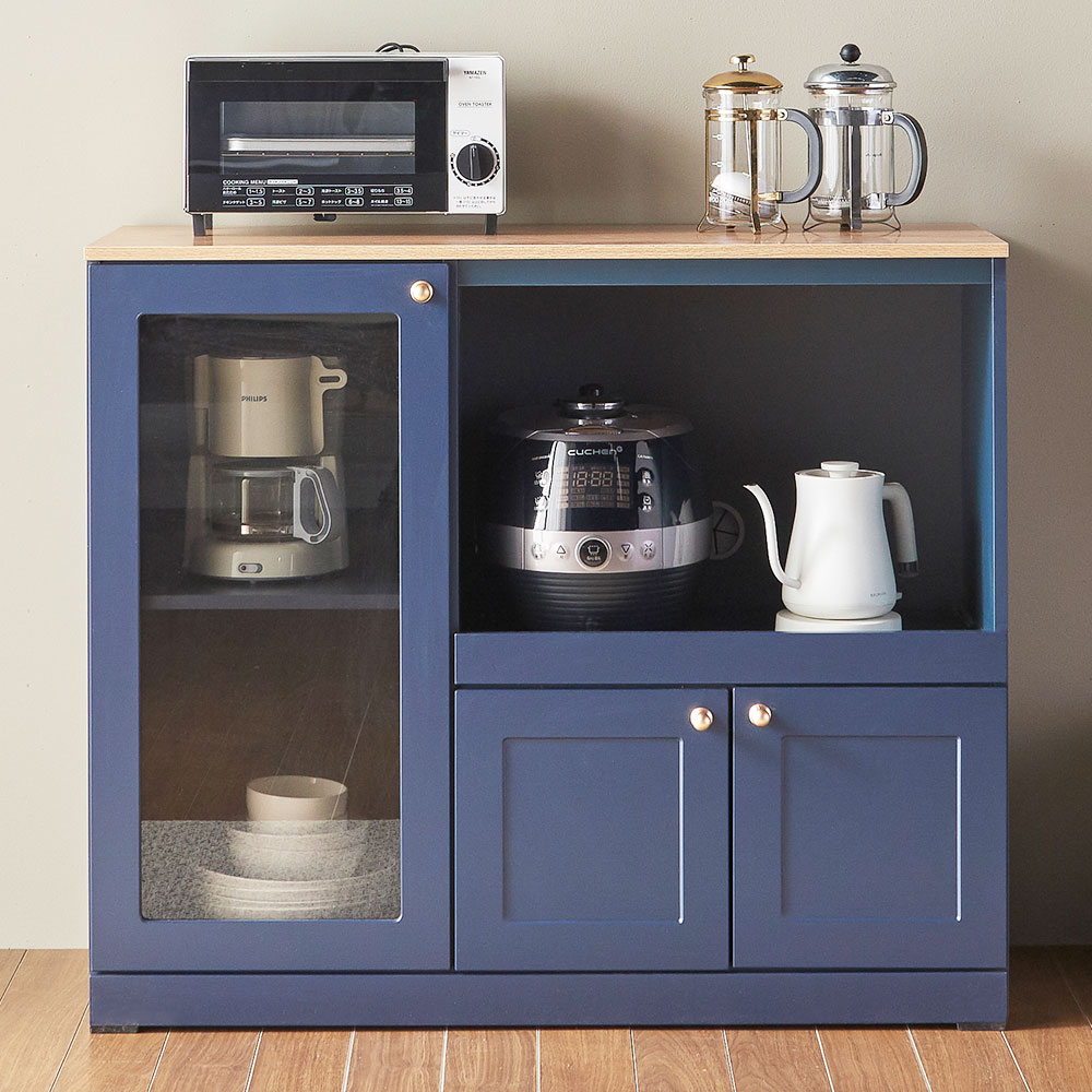 럭키 1000 와이드 다용도 렌지대 주방 수납장