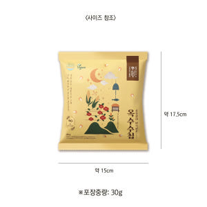 풍심당 구운 옥수수 과자 칩 (30g x 30개) 제로 건강간식, 사무실... 맛있게 먹은 솔직 후기 - 상품 이미지 3