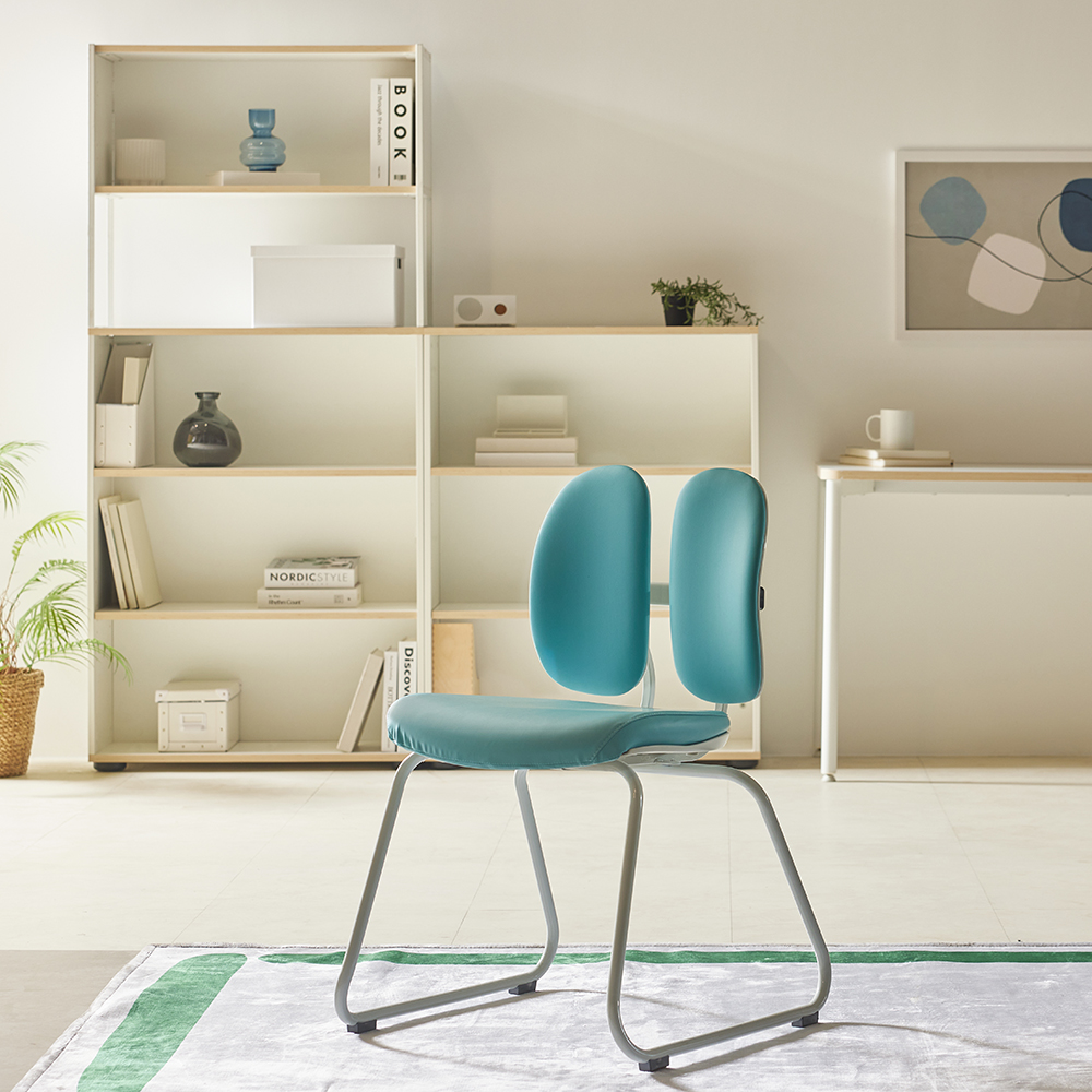 듀오백 D-043W 플러스 서울대 책상 독서실 공부 의자