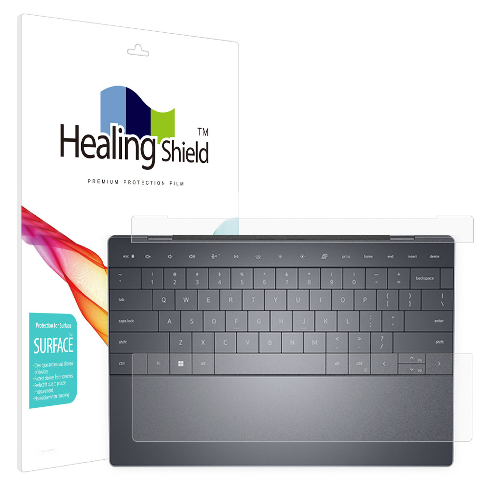 델 XPS 13 DX9320 무광 팜레스트/터치패드 필름 2매 - 상품 이미지