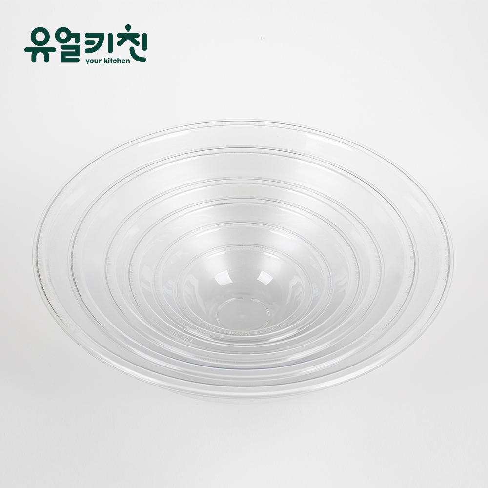 PC 투명 믹싱볼 플라스틱 베이킹 믹싱볼 1호(170mm) - 상세 이미지 2