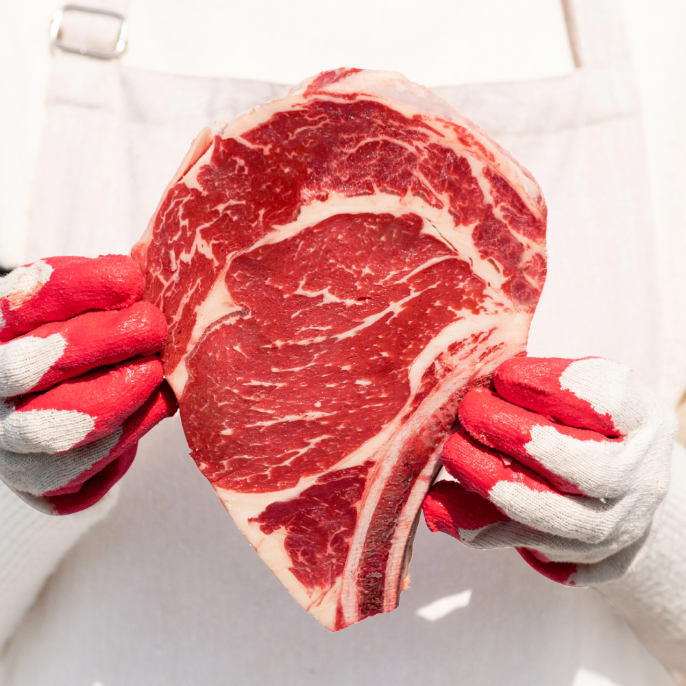 토마호크 스테이크 소고기 캠핑 바베큐 홈파티