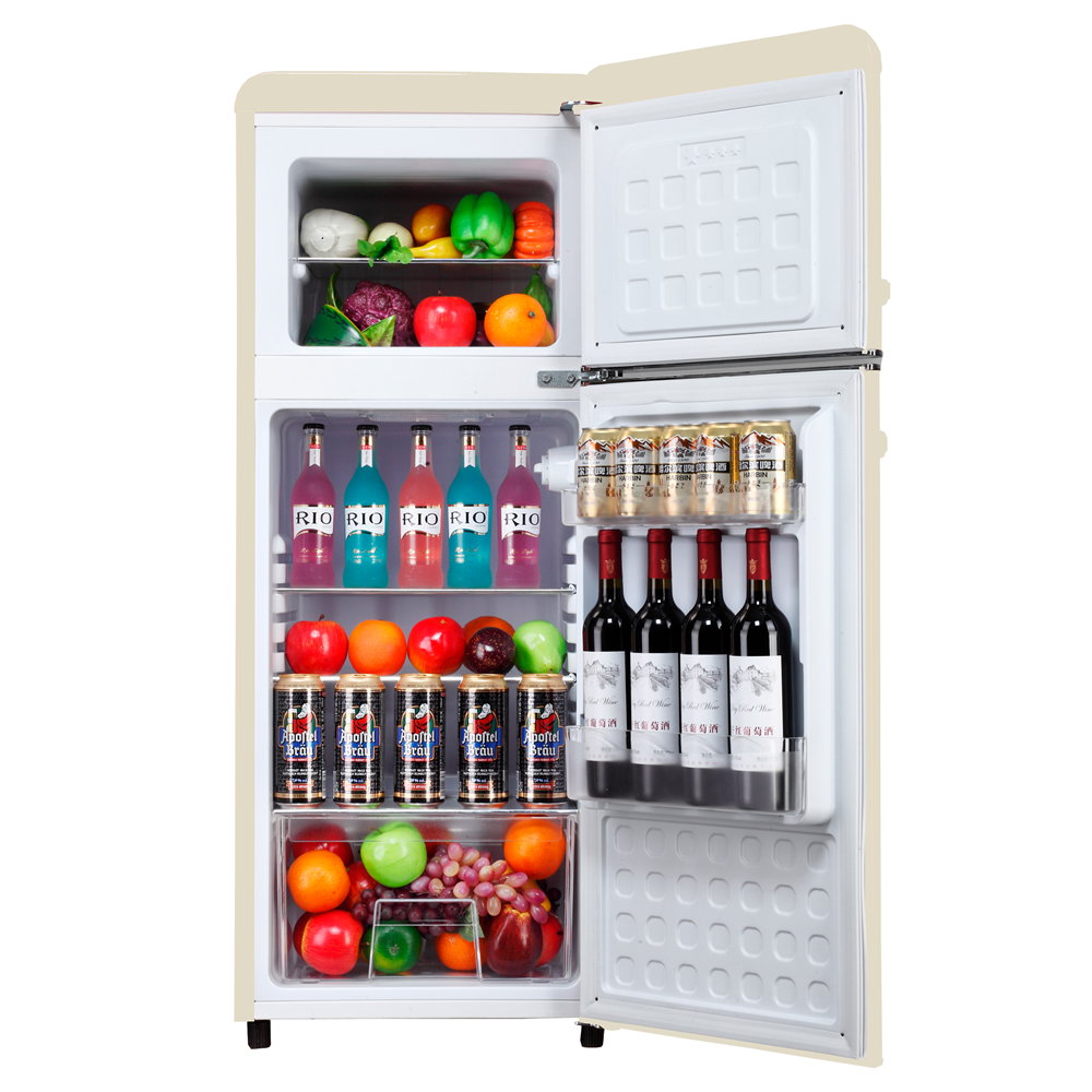 하이얼 소형 레트로 냉장고 115L HRT118MDY 방문설치