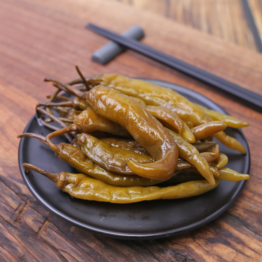 그곳에가면 상하식품 HACCP 알마늘 절임 1kg + 아삭 고추장아찌 1kg 이미지 6