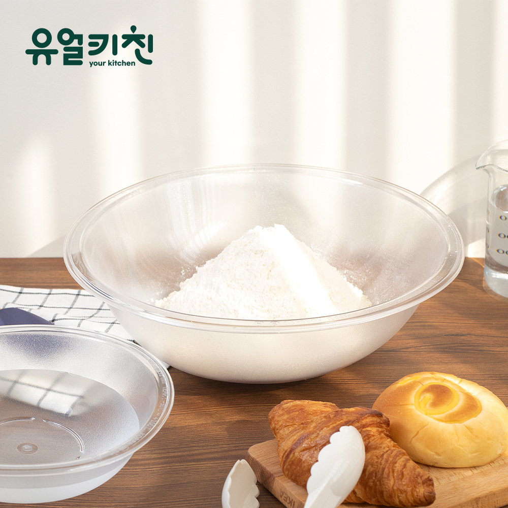PC 투명 믹싱볼 플라스틱 베이킹 믹싱볼 1호(170mm) - 상품 이미지