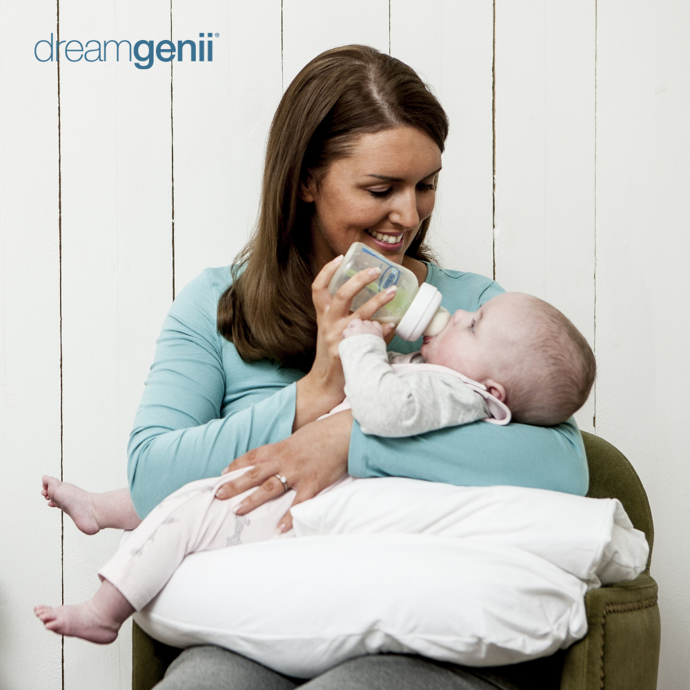 영국 프리미엄 드림지니 임산부 바디필로우 (속솜+커버) 임신축하선물 임산부베개 쿠션 답답하지 않은 7자형