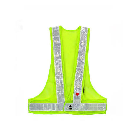 고빅고홈협력사 농촌어르신 사고방지용 LED 형광조끼 노인 안전관리 시골살이 비상용 택배기사 라이더