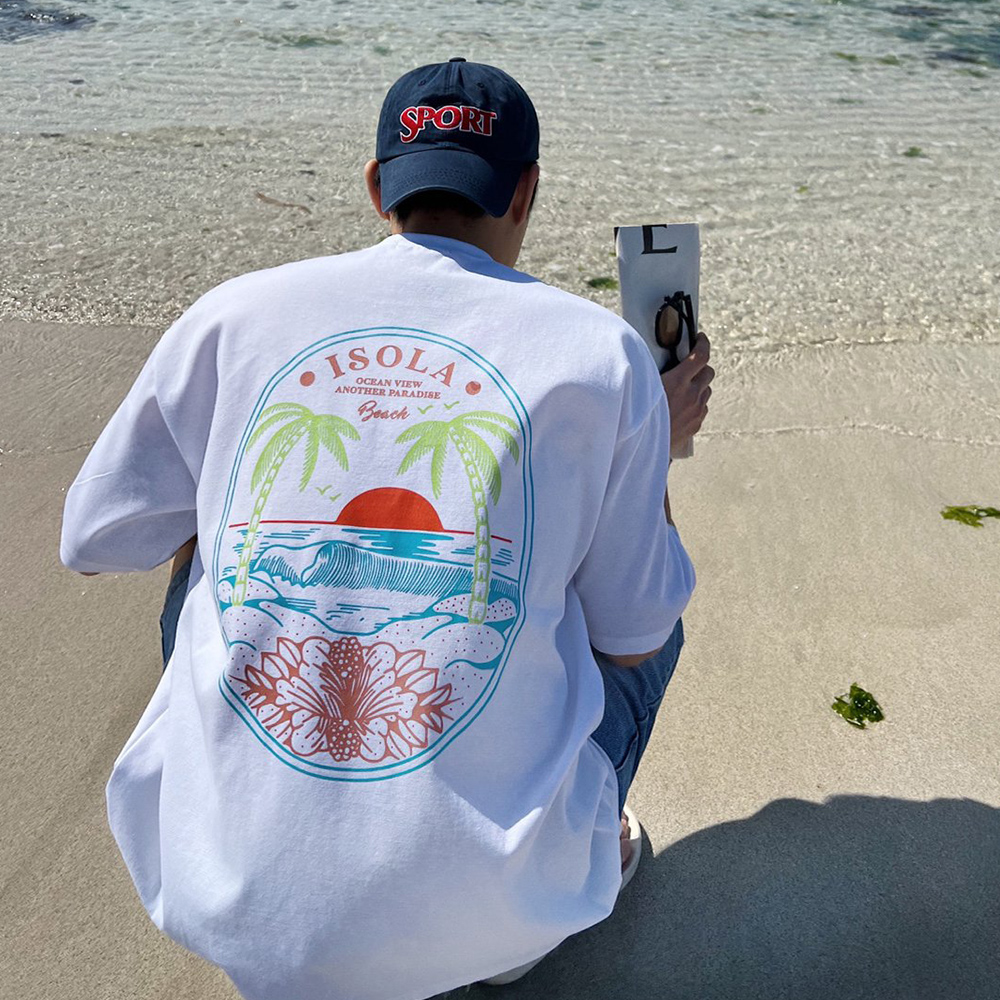 분또티셔츠 쿨티셔츠 어깨넓어보이는옷 - 상품 이미지