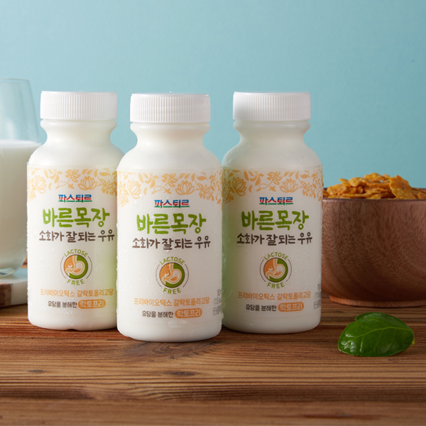 파스퇴르 무항생제 유산균 소화 잘되는 우유 180ml 8개 이미지 2