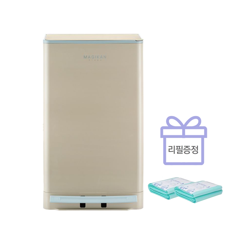 [리필2개추가] 매직캔 히포 21리터 MH250+250R2B 더블락시스템 - 상세 이미지 5
