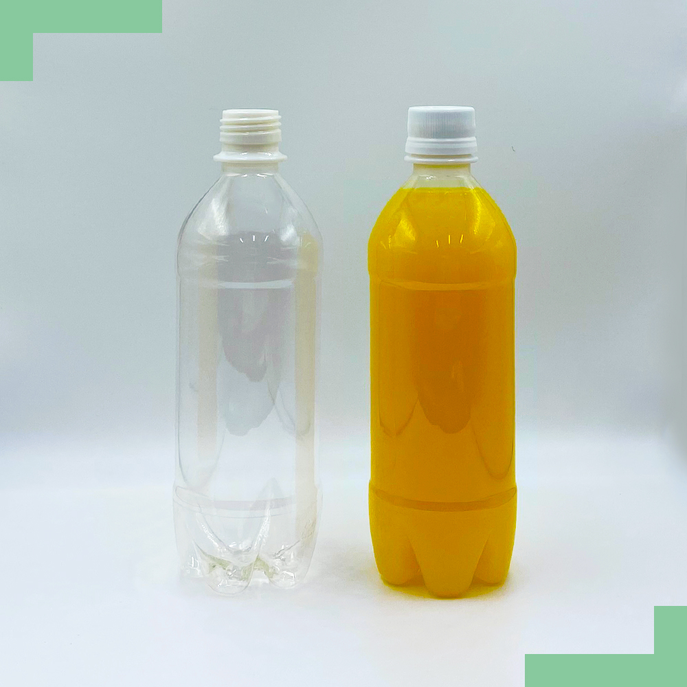 (100개) 내열내압병 500ml 플라스틱공병 페트공병 - 메인 이미지