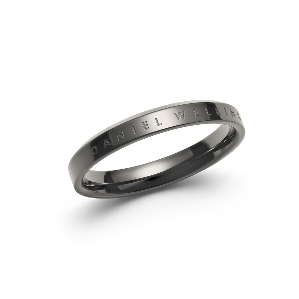 다니엘 웰링턴 CLASSIC RING GRAPHITE 유니크 우정반지 커플링 - 상품 이미지