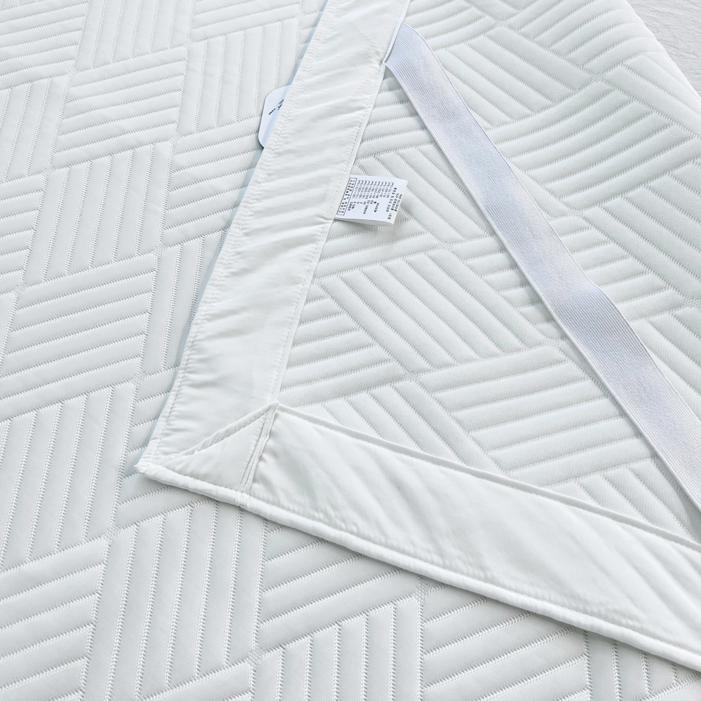 레오나 25년 듀라론 냉감패드 퀸 Q 고정밴드 여름침대패드