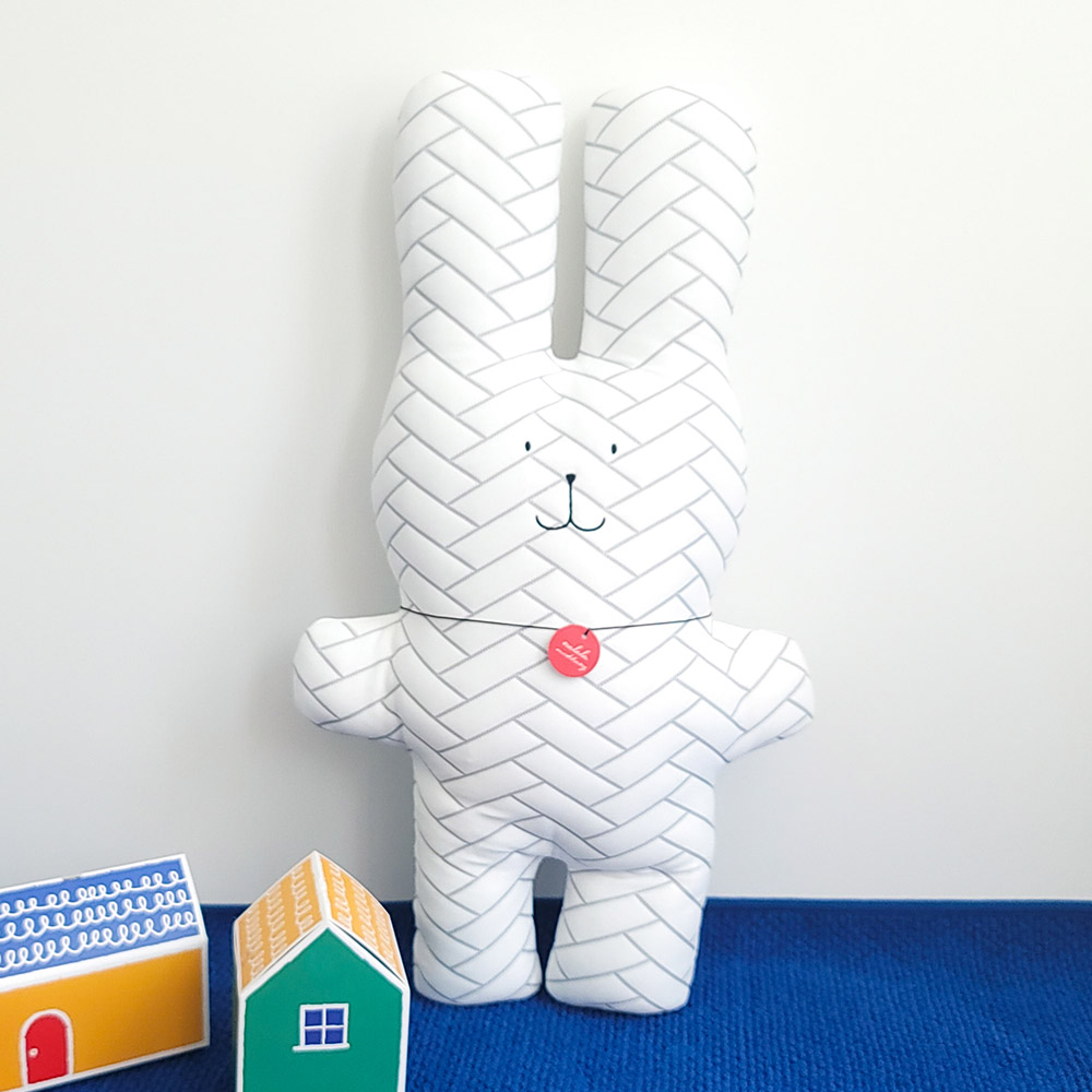 아이차유 듀라론 냉감 인형 아이스랜드 바니 바디필로우 시원한 토끼 인형 - 상세 이미지 3
