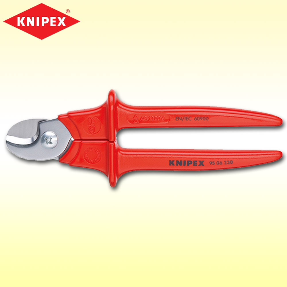 크니펙스 케이블 가위 95-11-165 165mm 케이블컷터